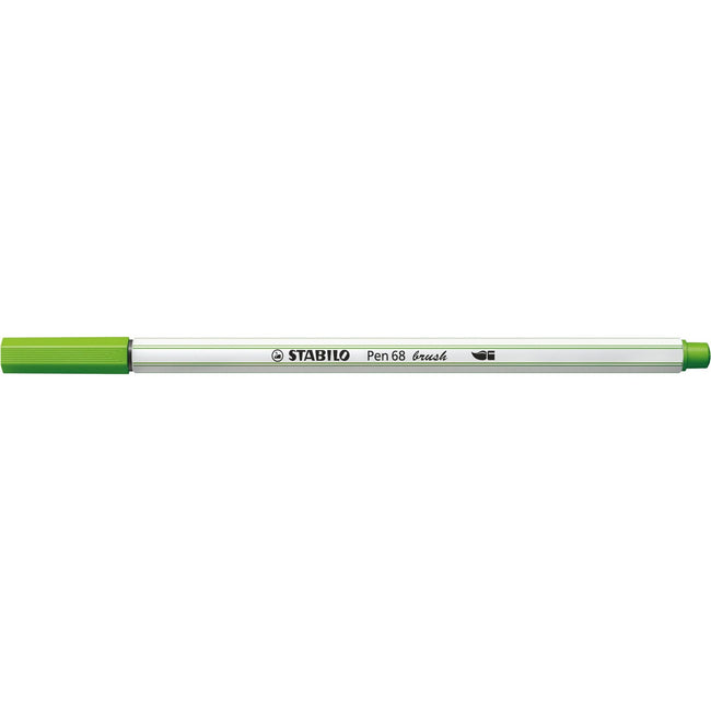 Stabilo -  Brushstift pen 68/43 loofgroen | 10 stuks