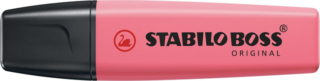 Stabilo -  BOSS ORIGINAL tel, markeerstift, kersenbloesem roze, per stuk | 10 stuks