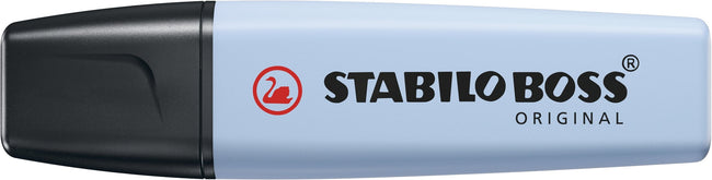 Stabilo -  BOSS ORIGINAL tel, markeerstift, baby blauw, per stuk | 10 stuks