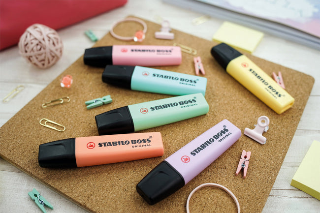 Stabilo -  Markeerstift boss 70/125 pastel oranje | 10 stuks
