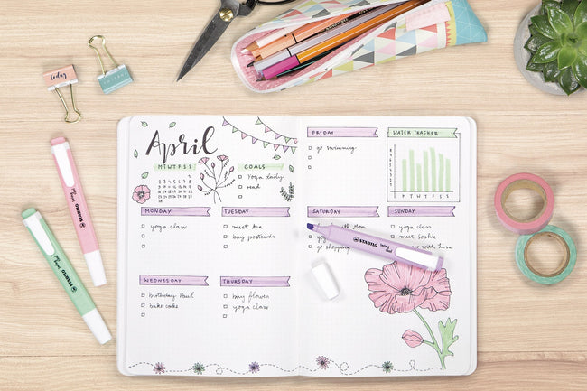 Stabilo -  Markeerstift swing cool 275/4 pastel ass | 5 stuks