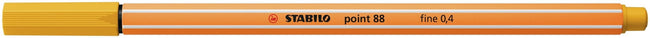 Stabilo -  Fineliner point 88/87 f curry | 10 stuks