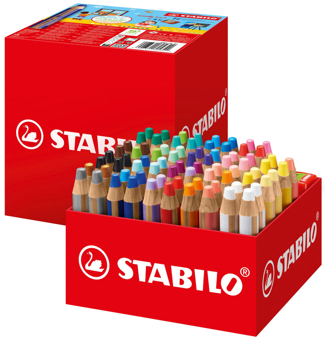 Stabilo -  Kleurpotlood 882 woody 3 in 1 76st ass