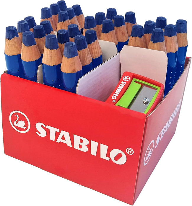 Stabilo -  Whiteboardpotlood markdry 30st blauw