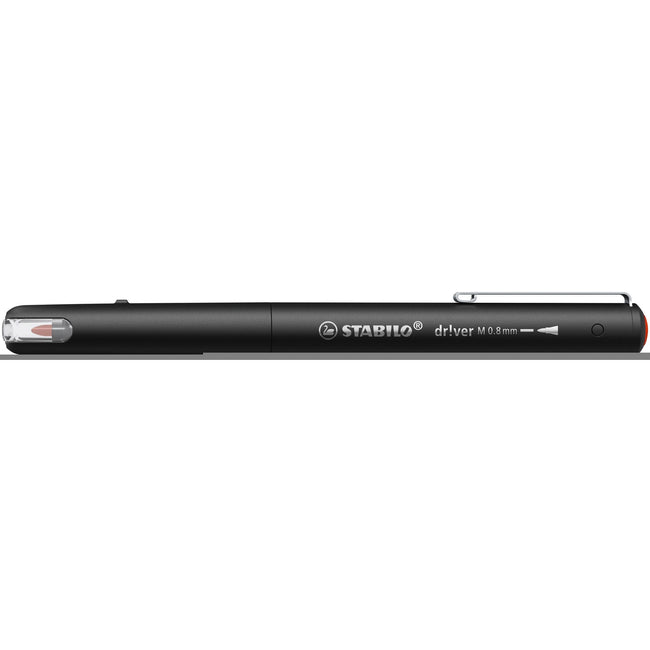 Stabilo -  Fineliner dr!ver medium rood | 5 stuks