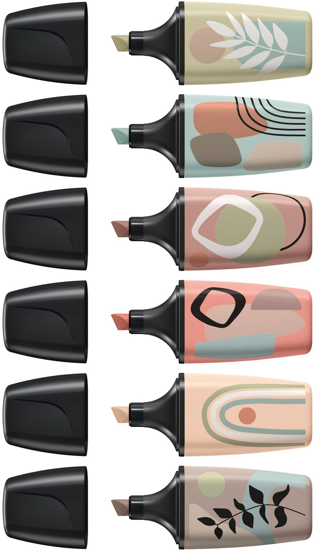 Stabilo -  Markeerstift boss mini nature ass 6 stuks