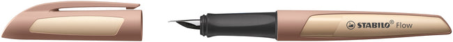 Stabilo -  Vulpen flow blister m lichtbruin | 5 stuks