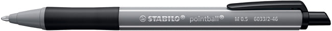 Stabilo -  Balpen pointball colorful zw blist à 1st