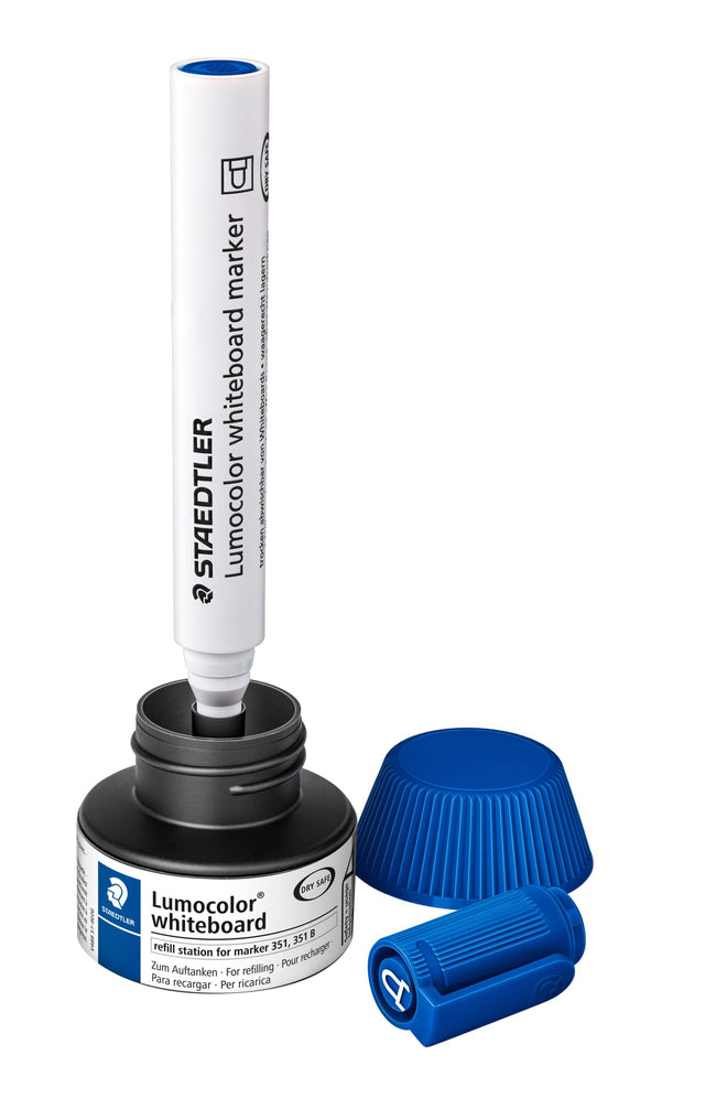 Staedtler -  Viltstiftvulling lumocolor whiteboard bl | 4 stuks