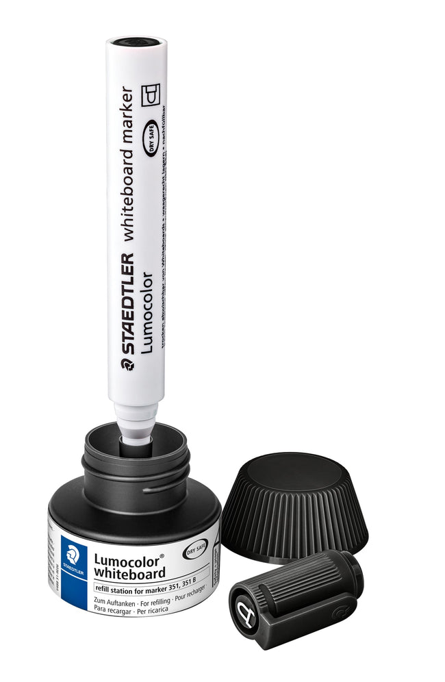 Staedtler -  Viltstiftvulling lumocolor whiteboard zw | 4 stuks