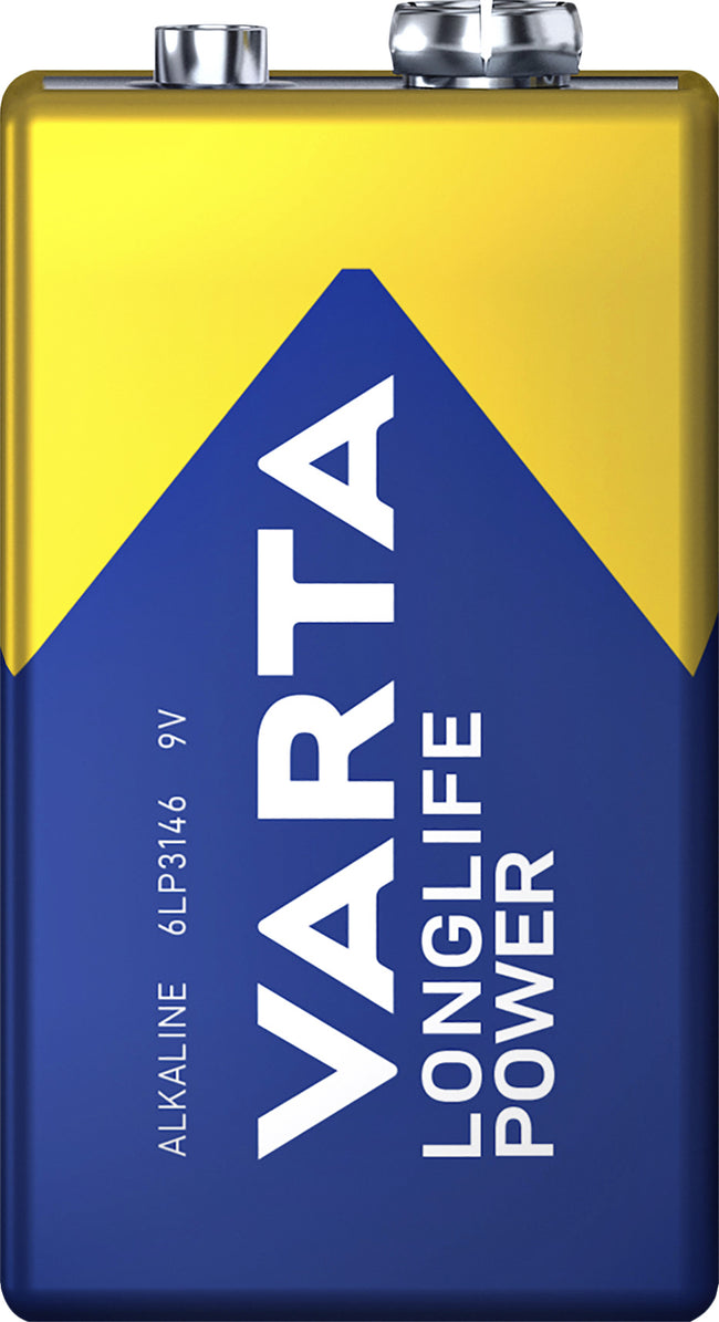 Varta -  Batterij longlife power 9v | 10 stuks