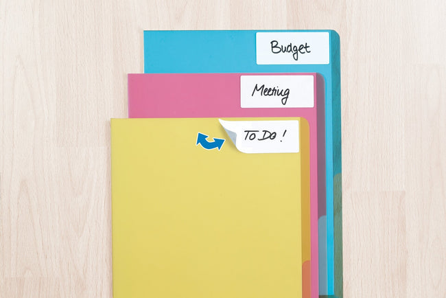 HERMA -  Etiket  10618 52x82mm verwijderbaar wit 96st