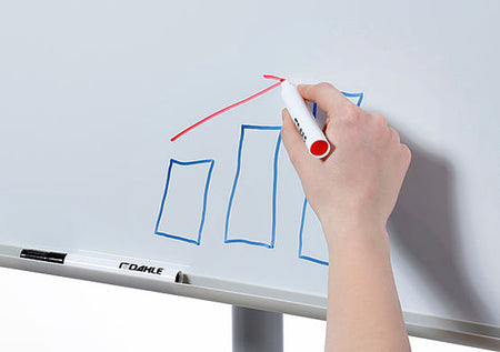 Dahle -  Flipover  team mobiel gelakt staal met arm