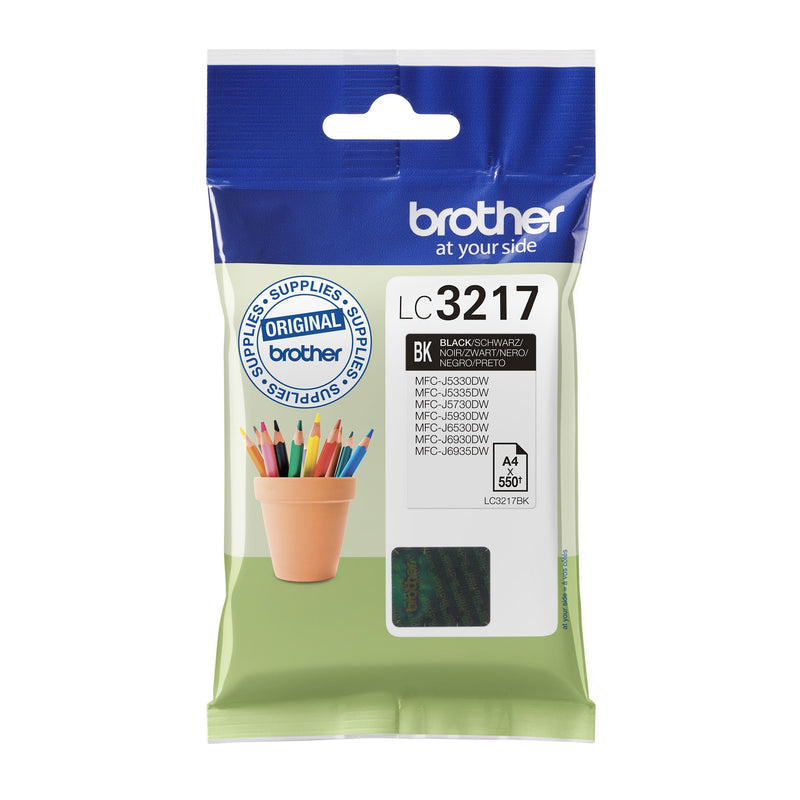 Brother - Tintenpatrone LC-3217BK schwarz