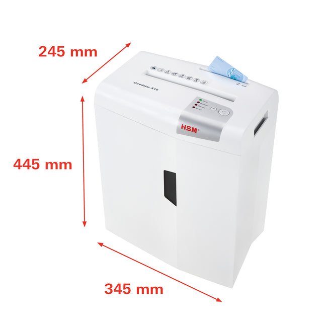 HSM -  Papiervernietiger  shred x10 4.5x30mm cd
