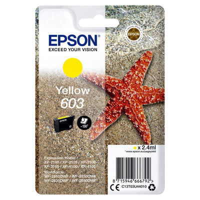 Epson - Tintenpatrone 603 T03U4 gelb