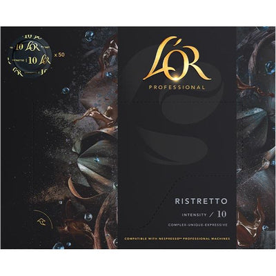 Douwe Egberts – professionelle Scheiben Intensität 10, Ristretto, Packung mit 50 Scheiben