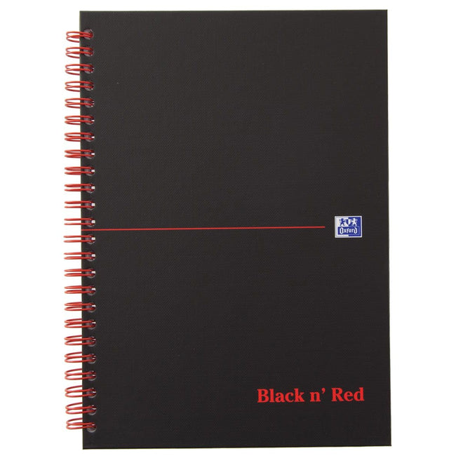 Oxford - Notizbuch Black n' Red A5 70v Diamant 5mm