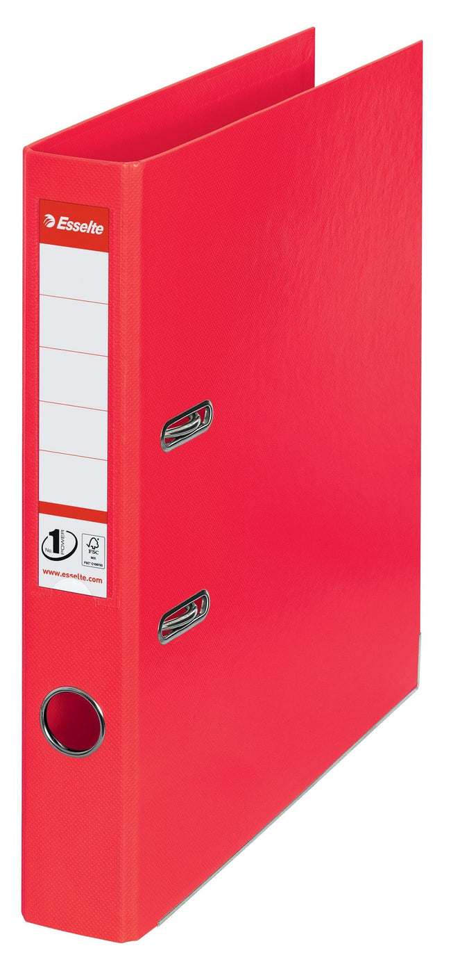 Esselte -  Ordner  no 1 power pp 50 mm rood 5st | 5 stuks