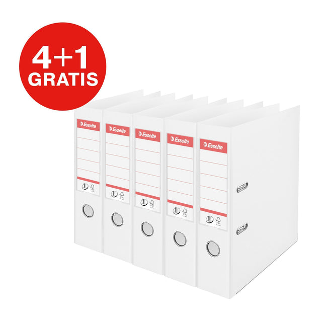 Esselte -  Ordner  no.1 72mm pp recy folie multi wt | 4 stuks