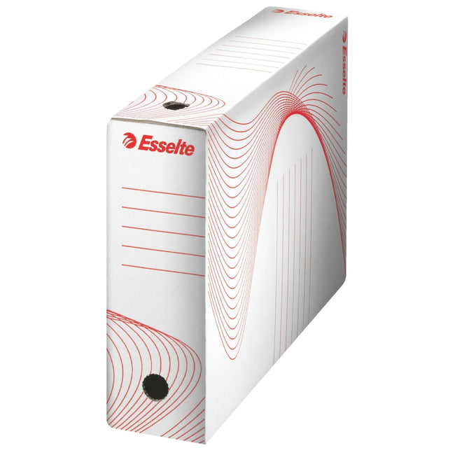Esselte -  Archiefdoos  boxy 80mm 250x352mm wit