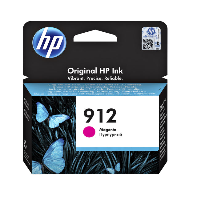 Tintenpatrone HP 3yl78ae 912 Rot