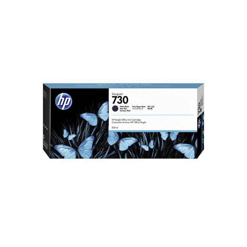 HP - Tintenpatrone p2v71a 730 300 ml mattschwarz