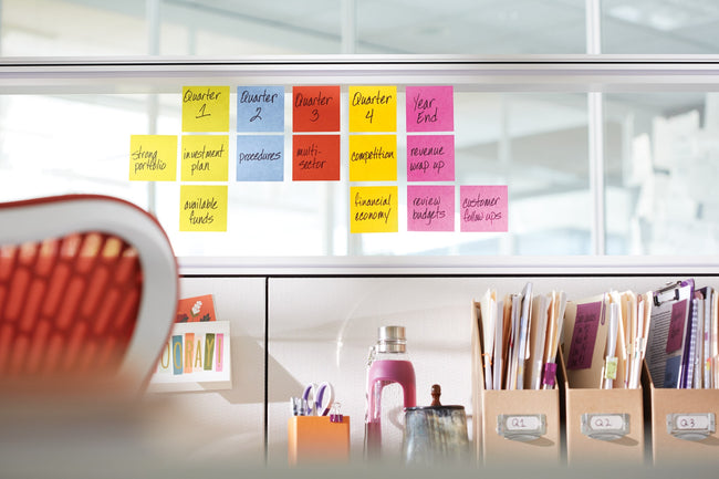 Post-it -  Memoblok  654 super sticky 76x76mm roze