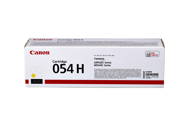 Tonercartridge Canon 054H Gelb