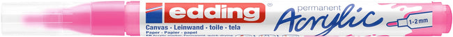 Edding -  Acrylmarker  e-5300 f elegant neon roze | 10 stuks