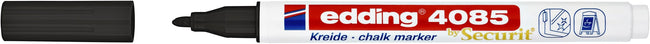 Edding -  Krijtstift  4085 rond 1-2mm zwart | 600 stuks