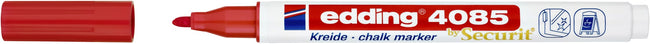 Edding -  Krijtstift  4085 rond 1-2mm rood