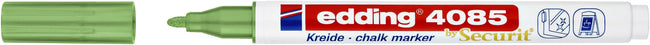 Edding -  Krijtstift  4085 rond 1-2mm metallic groen