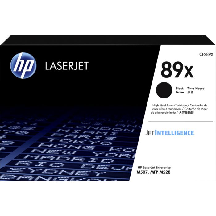 HP - Toner 89X, 10.000 Seiten, OEM CF289X, Schwarz