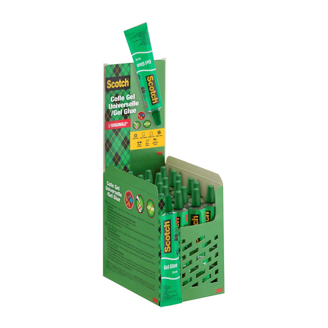Scotch -  Lijm gel 30ml display | 24 stuks