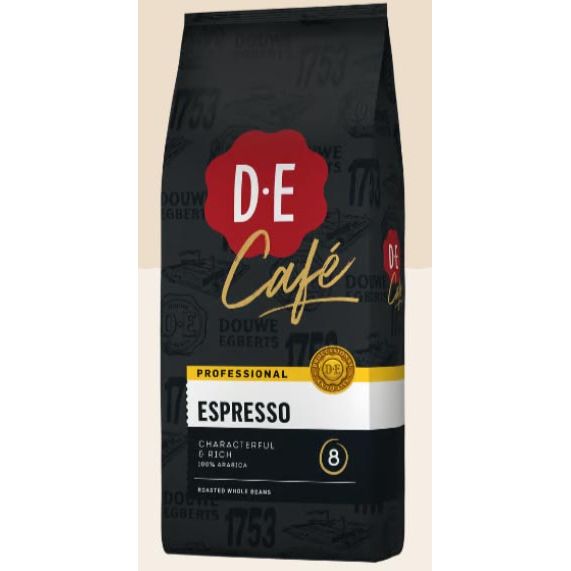 Douwe Egberts -  koffiebonen Espresso, pak van 1 kg