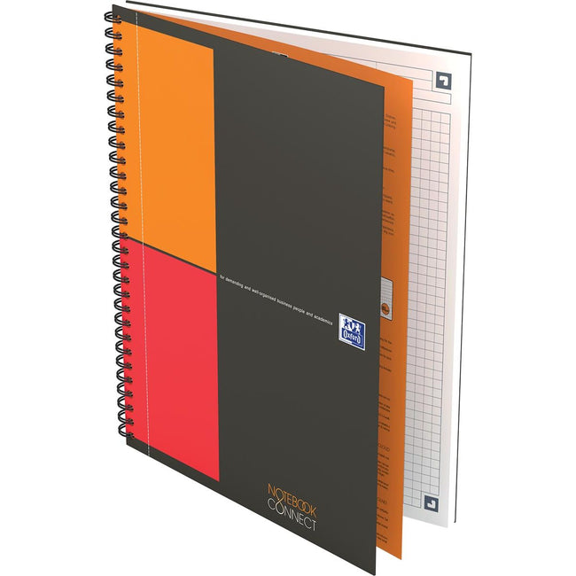 Oxford - INTERNATIONAL Notizbuch, 160 Seiten, ft B5, kariert 5 mm