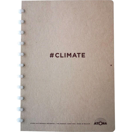 Atoma – Klima-Notizbuch, ft A4, 144 Seiten, kommerziell kariert