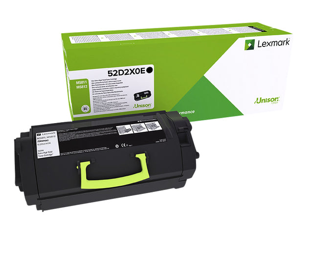 Tonercartridge Lexmark 52D2XOE PREBATE Black HC