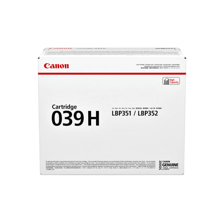 Canon - Tonerkartusche 039H schwarz