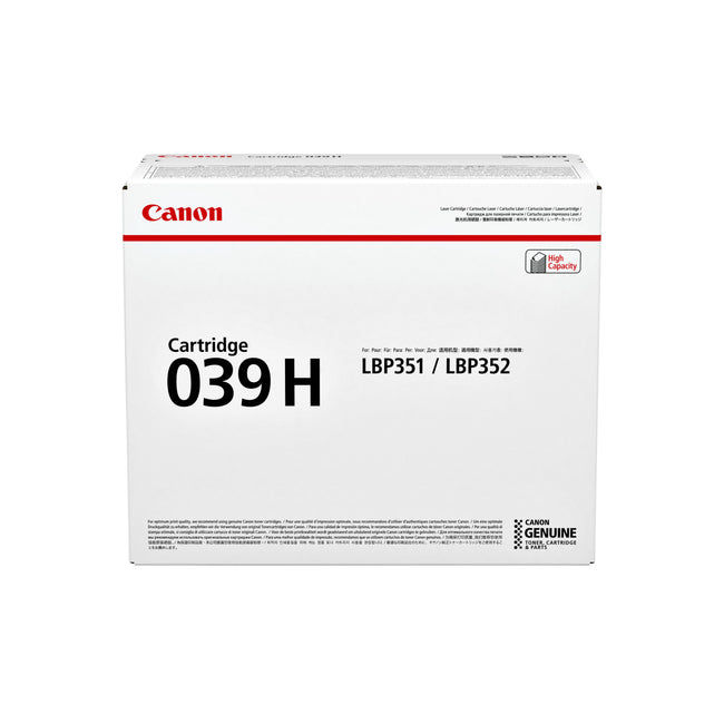 Canon - Tonerkartusche 039H schwarz