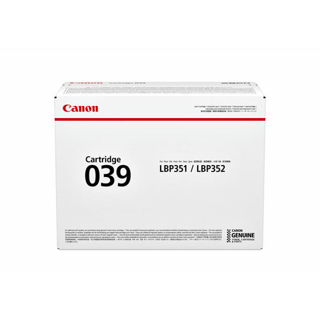 Canon - Tonerkartusche 039 schwarz