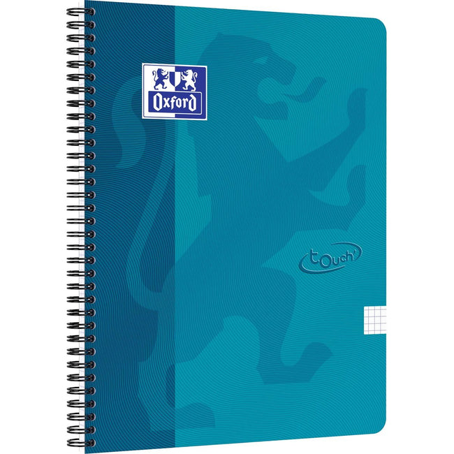 Oxford - Spiralblock Touch A4 Diamant 5mm 70 Blatt Aqua