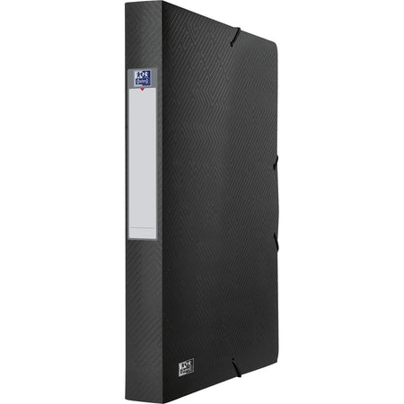 Oxford - Urban Elastobox aus PP, Größe 24 x 32 cm, Rückseite 4 cm, schwarz