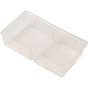 Klika - Koekzak-Interieur | Recyceltes PET | 192x108x45mm | transparent | 1400 Stück