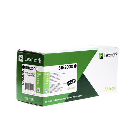Lexmark - Tonerkartusche 51b2000 schwarz