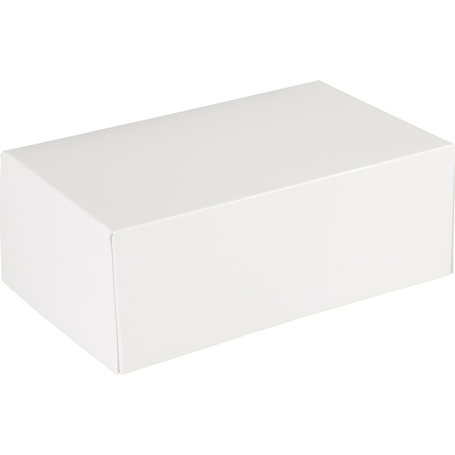 Klika - Gebäckdose | Pappe | 21x14x8cm | weiß | 300 Stück