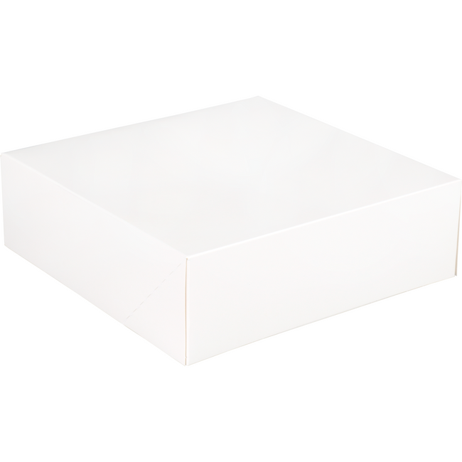 Klika - Gebäckdose | Pappe | 25x25x8cm | weiß | 175 Stück
