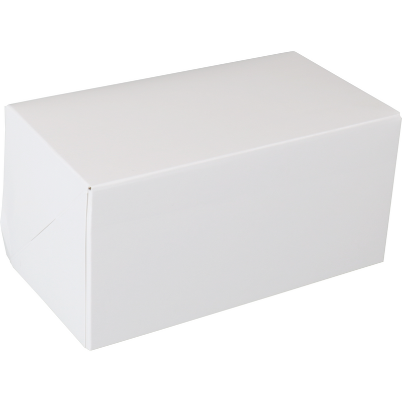 Klika - Gebäckdose | Pappe | 18x10x9cm | weiß | 100 Stück