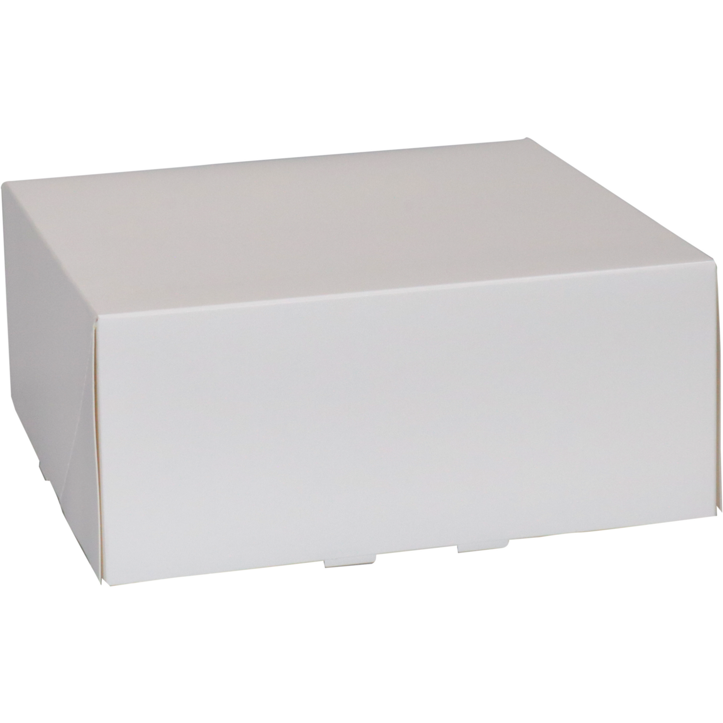 Klika - Gebäckdose | Pappe | 21x21x9cm | weiß | 150 Stück